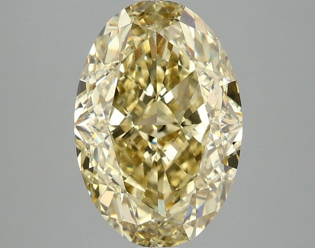 Loose Diamond - OVAL 4.03ct Fancy Intense Yellow VVS2 (1 of 1)