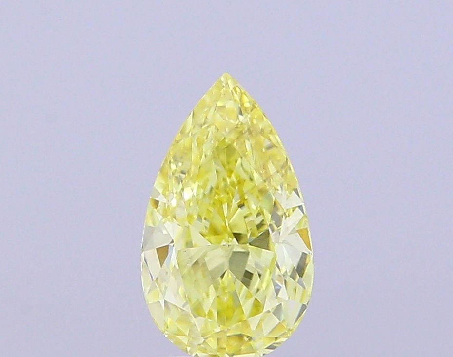 Loose Diamond - PEAR 1.4ct Fancy Intense Yellow VS1: Loose Diamond - PEAR 1.4ct Fancy Intense Yellow VS1 Source: This is a real non-mined Diamond that has been grown in a lab Shape: PEAR Carats: 1.4 Color: Fancy Intense Yellow Certification: IGI Video: