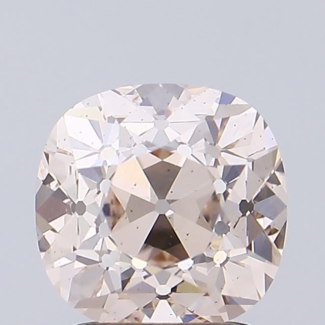 Loose Diamond - CUSHION 2.02ct Very Light Brown SI1: Loose Diamond - CUSHION 2.02ct Very Light Brown SI1 Source: This is a real non-mined Diamond that has been grown in a lab Shape: CUSHION Carats: 2.02 Color: Very Light Brown Certification: IGI Video: