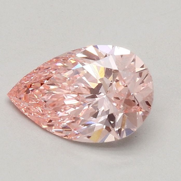 Loose Diamond - PEAR 0.58ct Fancy Vivid Pink VS1: Loose Diamond - PEAR 0.58ct Fancy Vivid Pink VS1 Source: This is a real non-mined Diamond that has been grown in a lab Shape: PEAR Carats: 0.58 Color: Fancy Vivid Pink Certification: IGI Video: