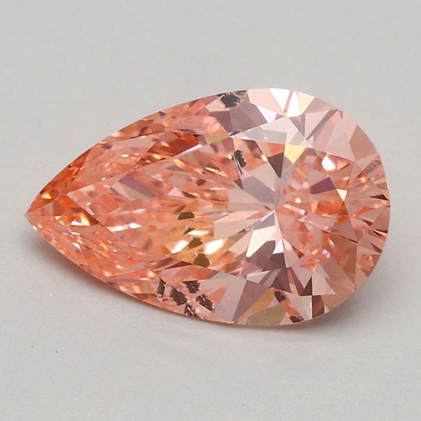 Loose Diamond - PEAR 1.01ct Fancy Vivid Pink SI2: Loose Diamond - PEAR 1.01ct Fancy Vivid Pink SI2 Source: This is a real non-mined Diamond that has been grown in a lab Shape: PEAR Carats: 1.01 Color: Fancy Vivid Pink Certification: IGI Video: