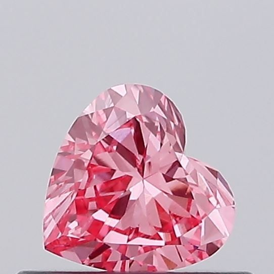 Loose Diamond - HEART 0.29ct Fancy Vivid Pink VVS2: Loose Diamond - HEART 0.29ct Fancy Vivid Pink VVS2 Source: This is a real non-mined Diamond that has been grown in a lab Shape: HEART Carats: 0.29 Color: Fancy Vivid Pink Certification: NONE Video: