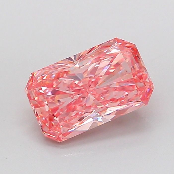 Loose Diamond - RADIANT 1.84ct Fancy Vivid Pink VS1: Loose Diamond - RADIANT 1.84ct Fancy Vivid Pink VS1 Source: This is a real non-mined Diamond that has been grown in a lab Shape: RADIANT Carats: 1.84 Color: Fancy Vivid Pink Certification: IGI Video: