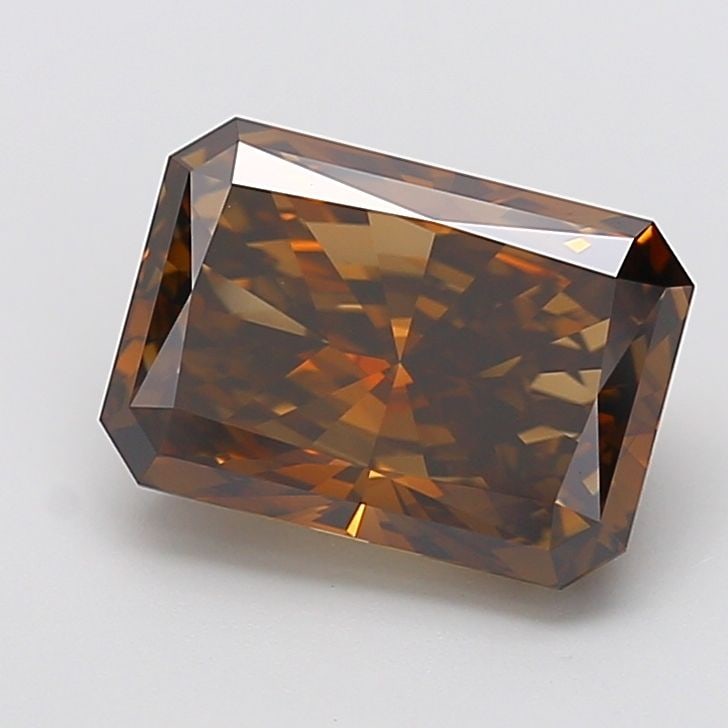 Loose Diamond - RADIANT 4.55ct Fancy Yellowish Brown VS1 (1 of 1)