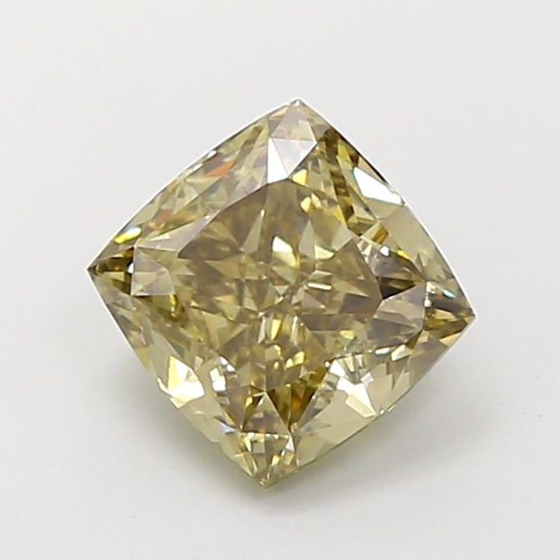 Loose Diamond - CUSHION BRILLIANT 2.01ct Fancy Vivid Black VS1: Loose Diamond - CUSHION BRILLIANT 2.01ct Fancy Vivid Black VS1 Source: This is a real non-mined Diamond that has been grown in a lab Shape: CUSHION BRILLIANT Carats: 2.01 Color: Fancy Vivid Black