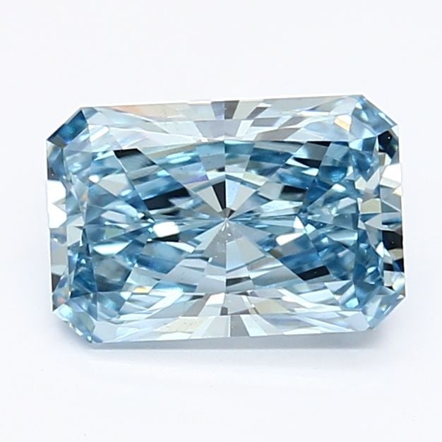 Loose Diamond - RADIANT 1.25ct Fancy Vivid Blue VS1: Loose Diamond - RADIANT 1.25ct Fancy Vivid Blue VS1 Source: This is a real non-mined Diamond that has been grown in a lab Shape: RADIANT Carats: 1.25 Color: Fancy Vivid Blue Certification: IGI Video: