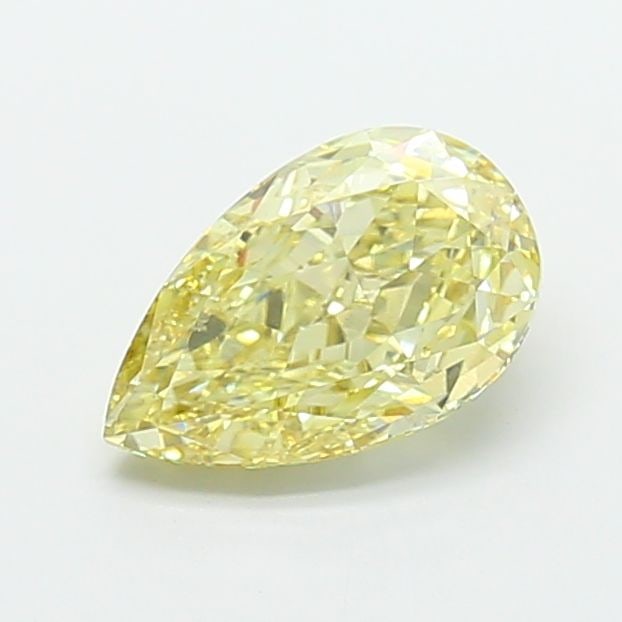 Loose Diamond - PEAR 3.57ct Fancy Yellow VS2: Loose Diamond - PEAR 3.57ct Fancy Yellow VS2 Source: This is a real non-mined Diamond that has been grown in a lab Shape: PEAR Carats: 3.57 Color: Fancy Yellow Certification: IGI Video:
