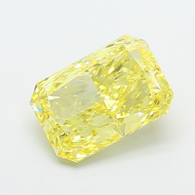 Loose Diamond - RADIANT 3.03ct Fancy Intense Yellow VVS2: Loose Diamond - RADIANT 3.03ct Fancy Intense Yellow VVS2 Source: This is a real non-mined Diamond that has been grown in a lab Shape: RADIANT Carats: 3.03 Color: Fancy Intense Yellow Certification: IG