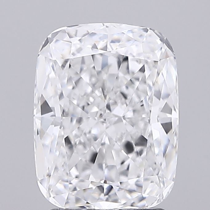 Loose Diamond - CUSHION BRILLIANT 2.47ct E VVS1: Loose Diamond - CUSHION BRILLIANT 2.47ct E VVS1 Source: This is a real non-mined Diamond that has been grown in a lab Shape: CUSHION BRILLIANT Carats: 2.47 Color: E Clarity: VVS1 Certification: GIA