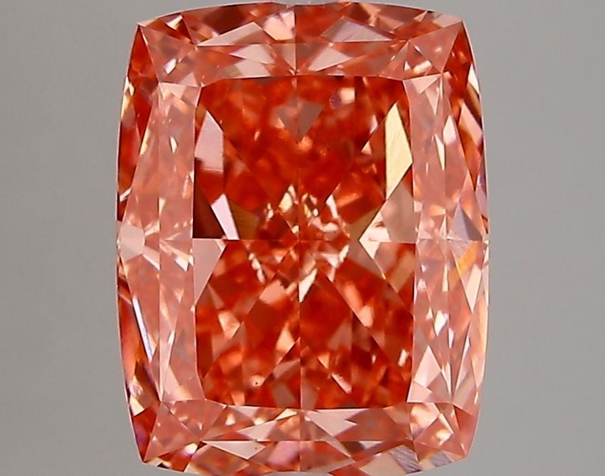 Loose Diamond - CUSHION MODIFIED 4.04ct Fancy Vivid Pink VS1: Loose Diamond - CUSHION MODIFIED 4.04ct Fancy Vivid Pink VS1 Source: This is a real non-mined Diamond that has been grown in a lab Shape: CUSHION MODIFIED Carats: 4.04 Color: Fancy Vivid Pink Certific
