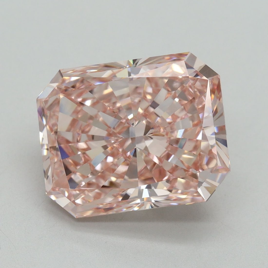 Loose Diamond - RADIANT 8.03ct Fancy Intense Pink VS1: Loose Diamond - RADIANT 8.03ct Fancy Intense Pink VS1 Source: This is a real non-mined Diamond that has been grown in a lab Shape: RADIANT Carats: 8.03 Color: Fancy Intense Pink Certification: IGI