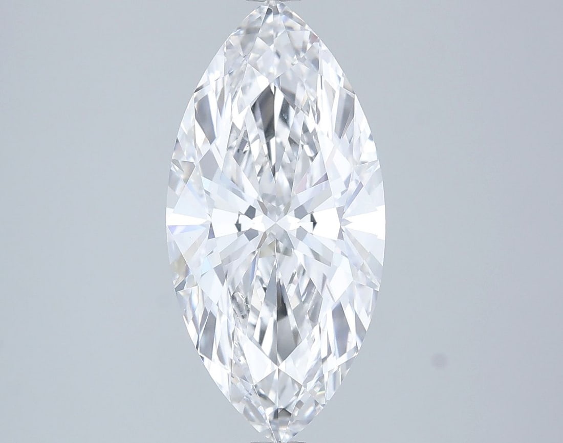 Loose Diamond - MARQUISE 2.72ct D VVS2: Loose Diamond - MARQUISE 2.72ct D VVS2 Source: This is a real non-mined Diamond that has been grown in a lab Shape: MARQUISE Carats: 2.72 Color: D Clarity: VVS2 Certification: IGI Video: