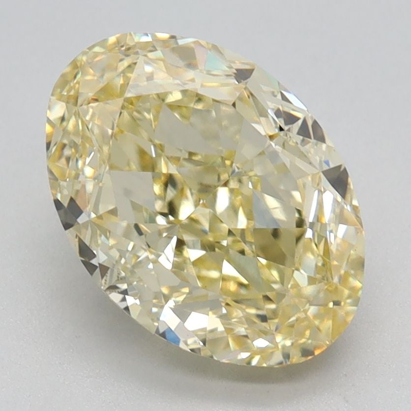 Loose Diamond - OVAL 2.34ct Fancy Intense Yellow VS2: Loose Diamond - OVAL 2.34ct Fancy Intense Yellow VS2 Source: This is a real non-mined Diamond that has been grown in a lab Shape: OVAL Carats: 2.34 Color: Fancy Intense Yellow Certification: IGI Video