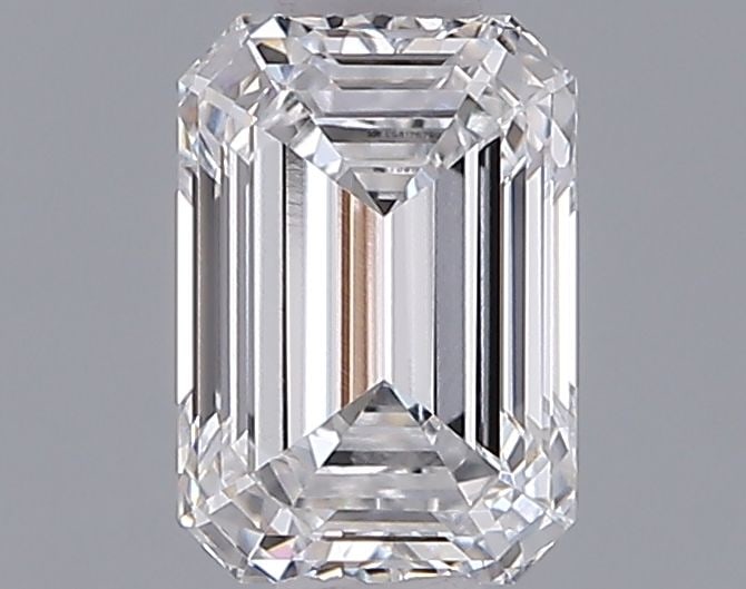 Loose Diamond - EMERALD 1.05ct D FL: Loose Diamond - EMERALD 1.05ct D FL Source: This is a real non-mined Diamond that has been grown in a lab Shape: EMERALD Carats: 1.05 Color: D Clarity: FL Certification: IGI Video: