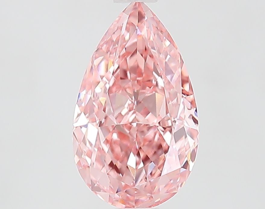 Loose Diamond - PEAR 2.09ct Fancy Vivid Pink VVS2: Loose Diamond - PEAR 2.09ct Fancy Vivid Pink VVS2 Source: This is a real non-mined Diamond that has been grown in a lab Shape: PEAR Carats: 2.09 Color: Fancy Vivid Pink Certification: IGI Video: