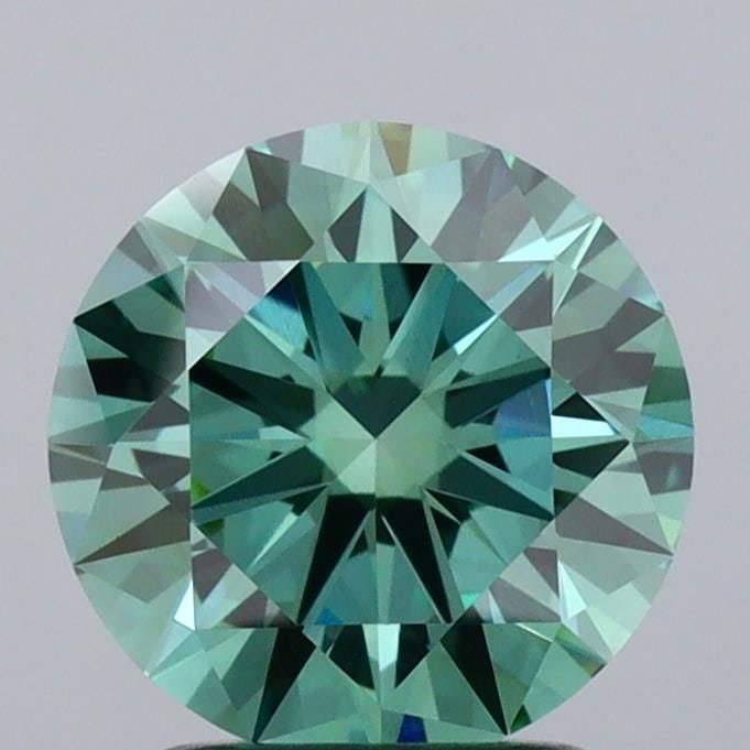 Loose Diamond - ROUND 2.0ct Fancy Vivid Green VS1: Loose Diamond - ROUND 2.0ct Fancy Vivid Green VS1 Source: This is a real non-mined Diamond that has been grown in a lab Shape: ROUND Carats: 2.0 Color: Fancy Vivid Green Certification: IGI Video: