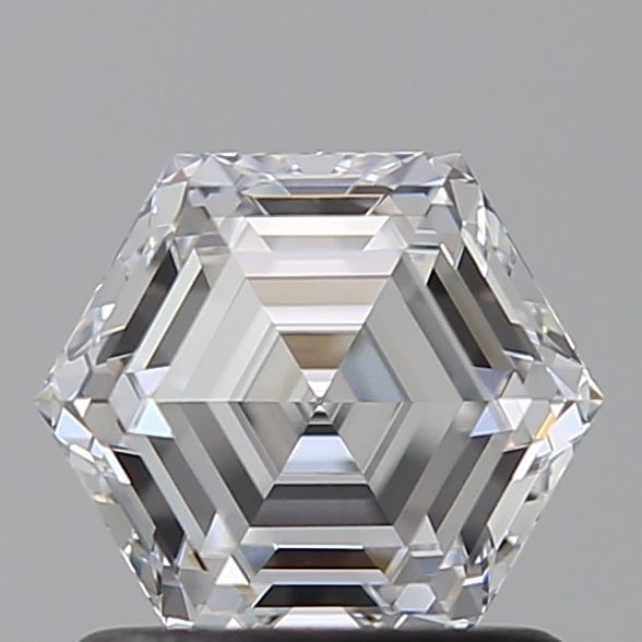 Loose Diamond - HEXAGONAL 1.06ct D VVS2: Loose Diamond - HEXAGONAL 1.06ct D VVS2 Source: This is a real non-mined Diamond that has been grown in a lab Shape: HEXAGONAL Carats: 1.06 Color: D Clarity: VVS2 Certification: IGI Video: