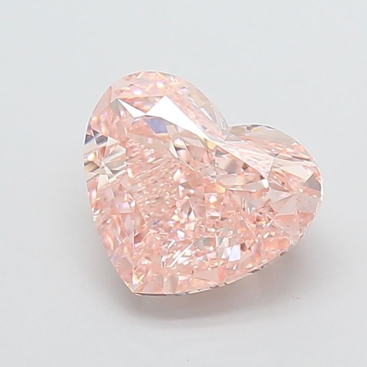 Loose Diamond - HEART 3.01ct Fancy Vivid Pink VS1: Loose Diamond - HEART 3.01ct Fancy Vivid Pink VS1 Source: This is a real non-mined Diamond that has been grown in a lab Shape: HEART Carats: 3.01 Color: Fancy Vivid Pink Certification: IGI Video: