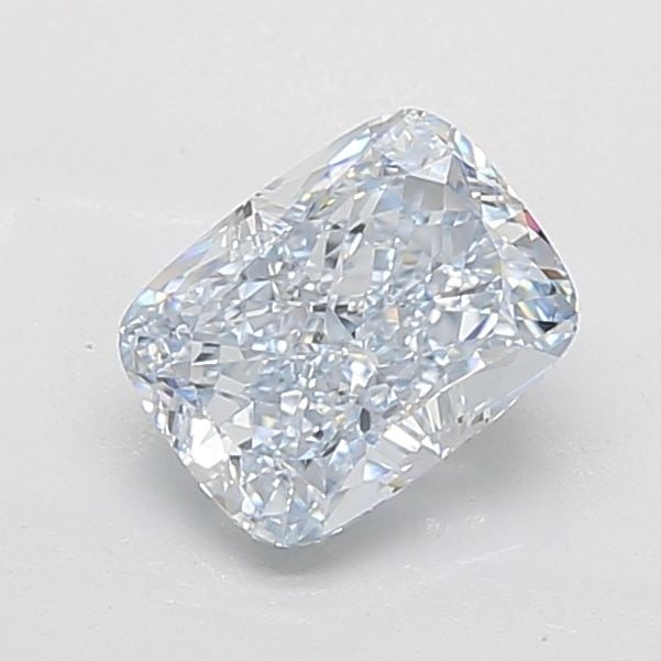 Loose Diamond - CUSHION MODIFIED 2.57ct Fancy Light Blue VS1: Loose Diamond - CUSHION MODIFIED 2.57ct Fancy Light Blue VS1 Source: This is a real non-mined Diamond that has been grown in a lab Shape: CUSHION MODIFIED Carats: 2.57 Color: Fancy Light Blue Certific