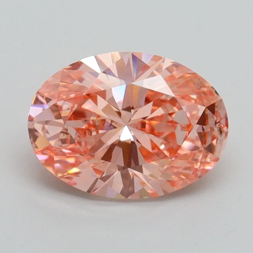 Loose Diamond - OVAL 1.35ct Fancy Vivid Pink SI1: Loose Diamond - OVAL 1.35ct Fancy Vivid Pink SI1 Source: This is a real non-mined Diamond that has been grown in a lab Shape: OVAL Carats: 1.35 Color: Fancy Vivid Pink Certification: IGI Video: Video