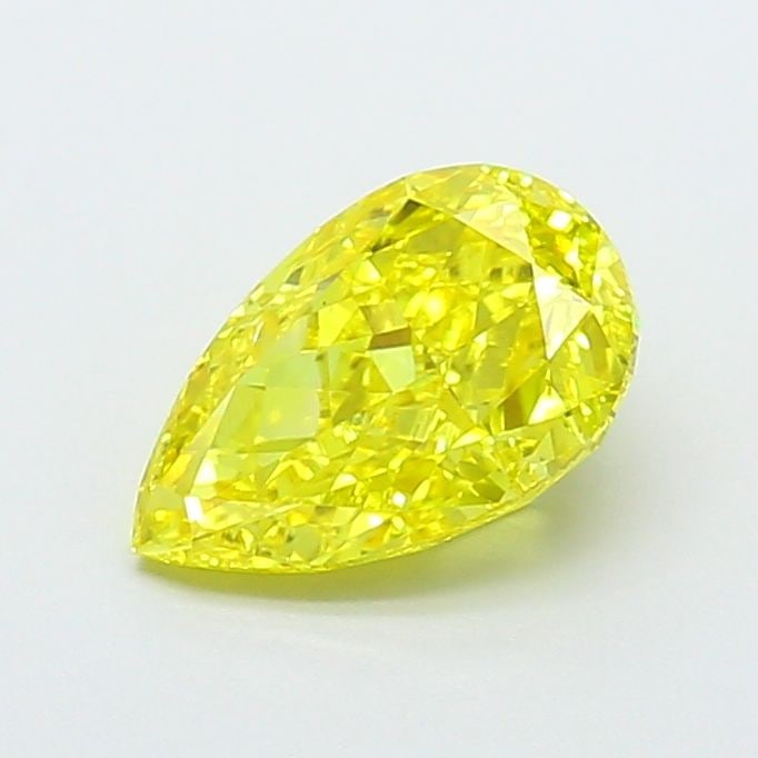 Loose Diamond - PEAR 2.25ct Fancy Vivid Yellow VS1: Loose Diamond - PEAR 2.25ct Fancy Vivid Yellow VS1 Source: This is a real non-mined Diamond that has been grown in a lab Shape: PEAR Carats: 2.25 Color: Fancy Vivid Yellow Certification: IGI Video: