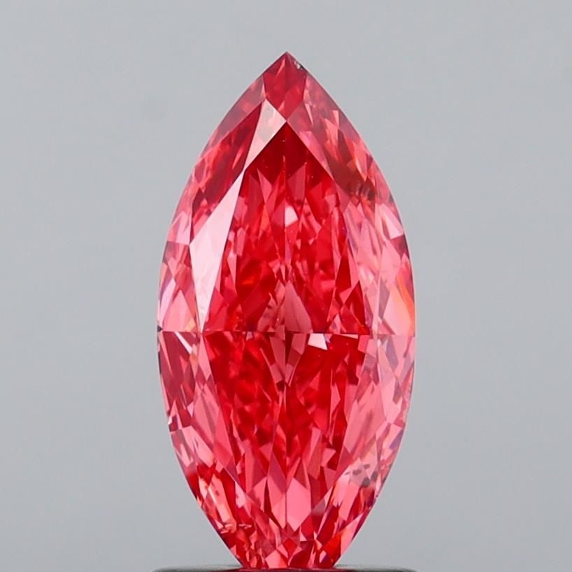 Loose Diamond - MARQUISE 1.51ct Fancy Vivid Pink VS1: Loose Diamond - MARQUISE 1.51ct Fancy Vivid Pink VS1 Source: This is a real non-mined Diamond that has been grown in a lab Shape: MARQUISE Carats: 1.51 Color: Fancy Vivid Pink Certification: IGI Video