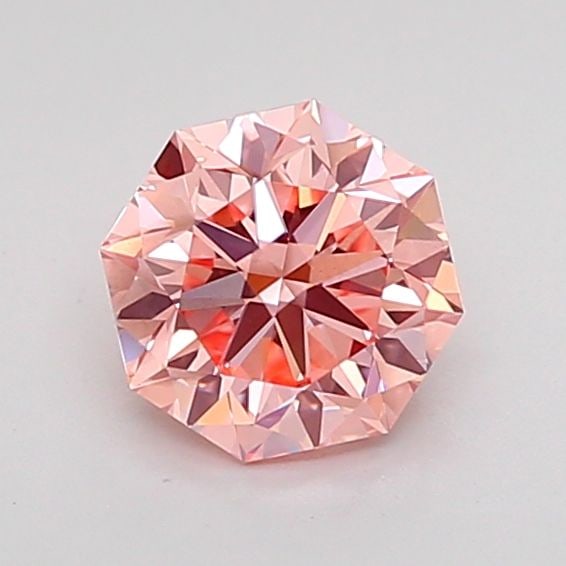 Loose Diamond - OCTAGONAL 0.9ct Fancy Intense Pink VS2: Loose Diamond - OCTAGONAL 0.9ct Fancy Intense Pink VS2 Source: This is a real non-mined Diamond that has been grown in a lab Shape: OCTAGONAL Carats: 0.9 Color: Fancy Intense Pink Certification: IGI V