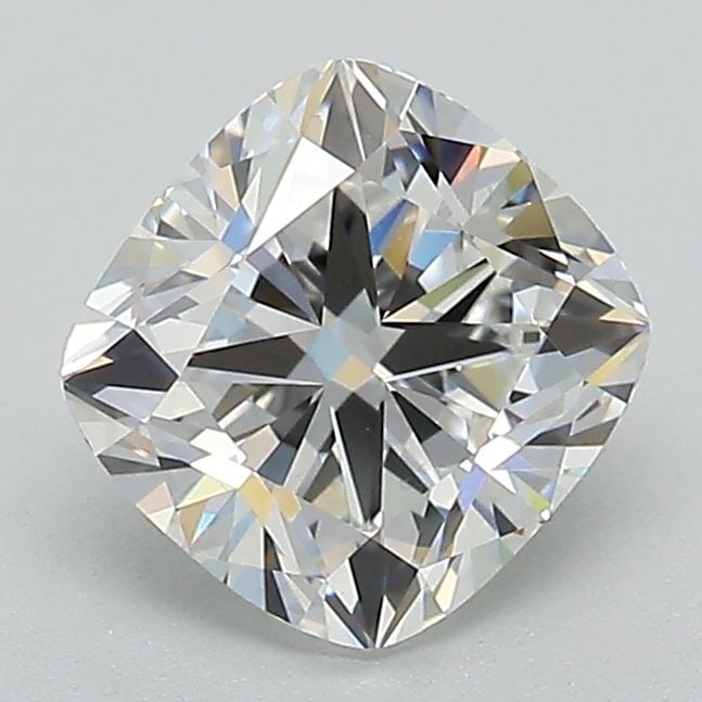 Loose Diamond - CUSHION BRILLIANT 1.55ct D VS1: Loose Diamond - CUSHION BRILLIANT 1.55ct D VS1 Source: This is a real non-mined Diamond that has been grown in a lab Shape: CUSHION BRILLIANT Carats: 1.55 Color: D Clarity: VS1 Certification: IGI