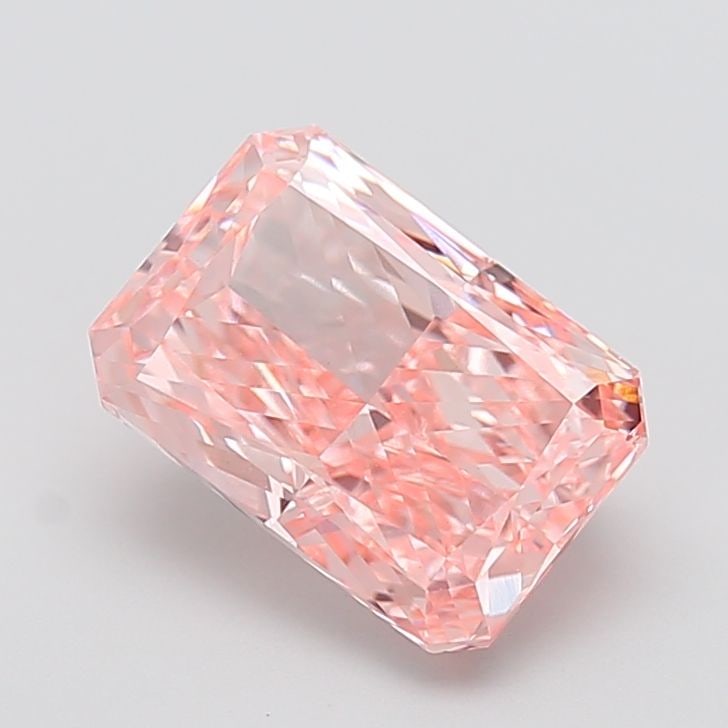 Loose Diamond - RADIANT 4.01ct Fancy Vivid Pink VS1: Loose Diamond - RADIANT 4.01ct Fancy Vivid Pink VS1 Source: This is a real non-mined Diamond that has been grown in a lab Shape: RADIANT Carats: 4.01 Color: Fancy Vivid Pink Certification: IGI Video: