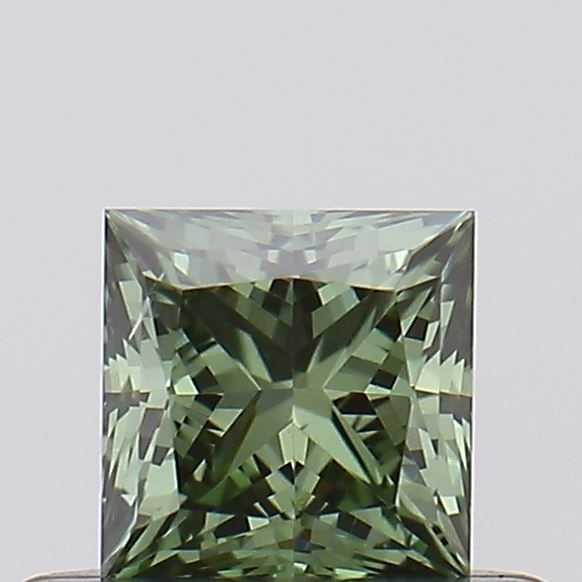 Loose Diamond - PRINCESS 0.36ct Fancy Vivid Green SI1: Loose Diamond - PRINCESS 0.36ct Fancy Vivid Green SI1 Source: This is a real non-mined Diamond that has been grown in a lab Shape: PRINCESS Carats: 0.36 Color: Fancy Vivid Green Certification: NONE