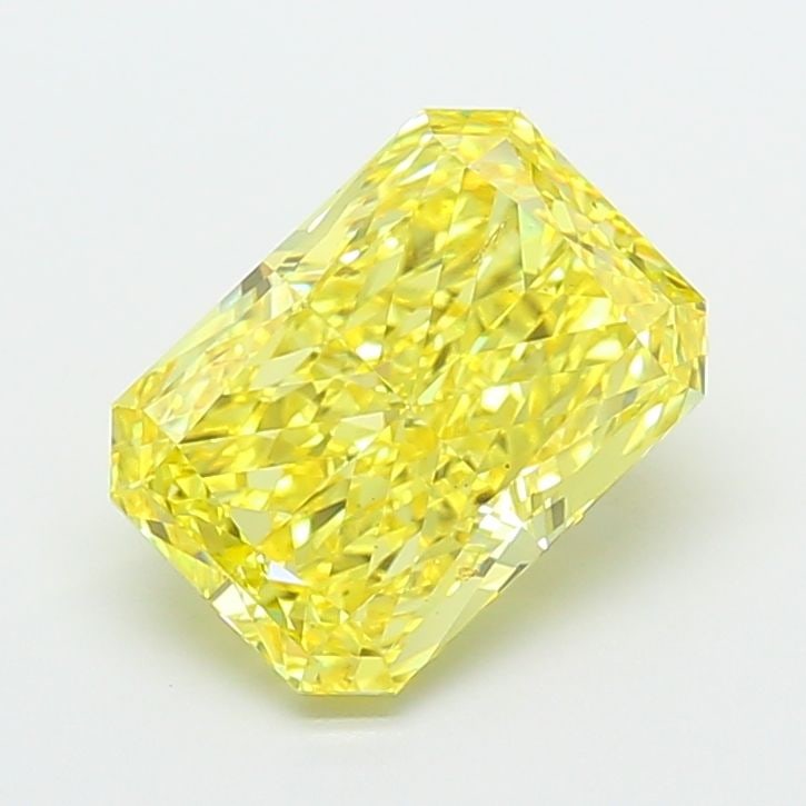 Loose Diamond - RADIANT 4.01ct Fancy Vivid Yellow VS1: Loose Diamond - RADIANT 4.01ct Fancy Vivid Yellow VS1 Source: This is a real non-mined Diamond that has been grown in a lab Shape: RADIANT Carats: 4.01 Color: Fancy Vivid Yellow Certification: IGI Vid