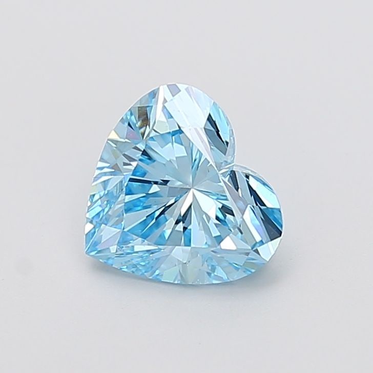Loose Diamond - HEART 2.0ct Fancy Vivid Blue VS1: Loose Diamond - HEART 2.0ct Fancy Vivid Blue VS1 Source: This is a real non-mined Diamond that has been grown in a lab Shape: HEART Carats: 2.0 Color: Fancy Vivid Blue Certification: IGI Video: