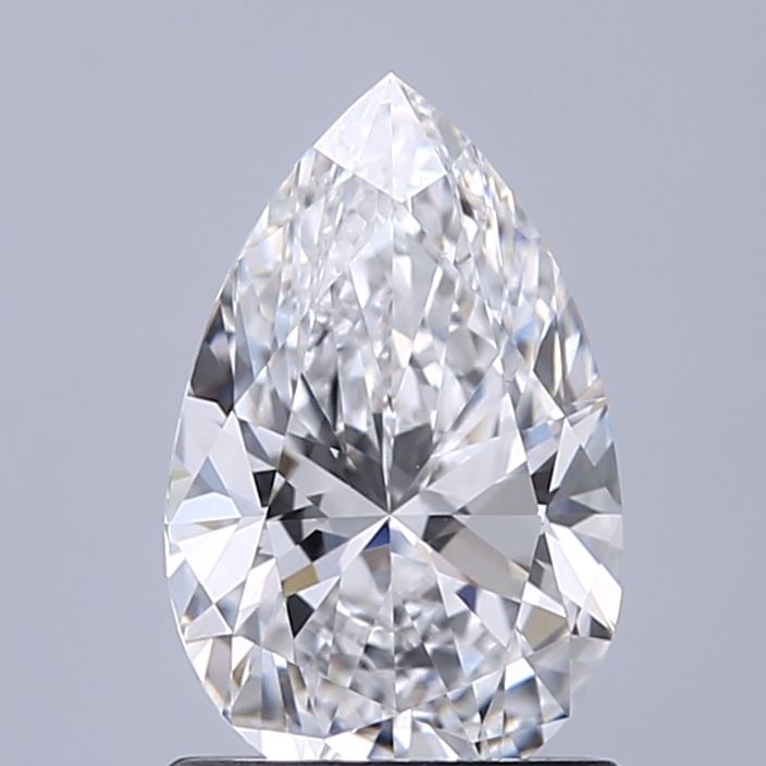 Loose Diamond - PEAR 1.23ct D VVS1: Loose Diamond - PEAR 1.23ct D VVS1 Source: This is a real non-mined Diamond that has been grown in a lab Shape: PEAR Carats: 1.23 Color: D Clarity: VVS1 Certification: IGI Video: