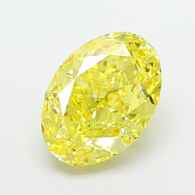 Loose Diamond - OVAL 4.02ct Fancy Vivid Yellow VS1: Loose Diamond - OVAL 4.02ct Fancy Vivid Yellow VS1 Source: This is a real non-mined Diamond that has been grown in a lab Shape: OVAL Carats: 4.02 Color: Fancy Vivid Yellow Certification: IGI Video: