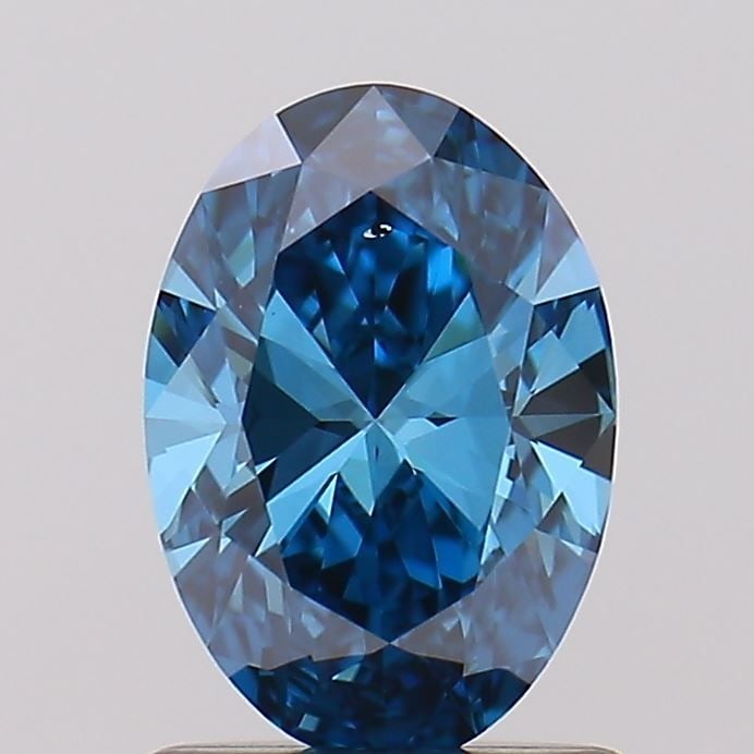 Loose Diamond - OVAL 0.91ct Fancy Vivid Blue VS2: Loose Diamond - OVAL 0.91ct Fancy Vivid Blue VS2 Source: This is a real non-mined Diamond that has been grown in a lab Shape: OVAL Carats: 0.91 Color: Fancy Vivid Blue Certification: NONE Video: