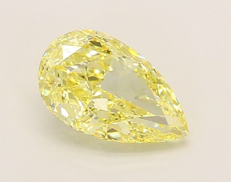 Loose Diamond - PEAR 1.53ct Fancy Intense Yellow VS1: Loose Diamond - PEAR 1.53ct Fancy Intense Yellow VS1 Source: This is a real non-mined Diamond that has been grown in a lab Shape: PEAR Carats: 1.53 Color: Fancy Intense Yellow Certification: IGI Video