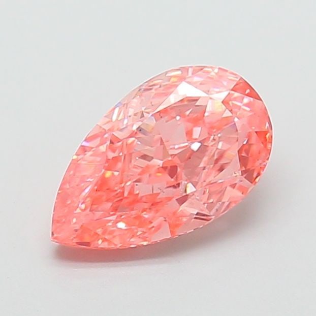 Loose Diamond - PEAR 2.62ct Fancy Vivid Pink VS2: Loose Diamond - PEAR 2.62ct Fancy Vivid Pink VS2 Source: This is a real non-mined Diamond that has been grown in a lab Shape: PEAR Carats: 2.62 Color: Fancy Vivid Pink Certification: IGI Video: