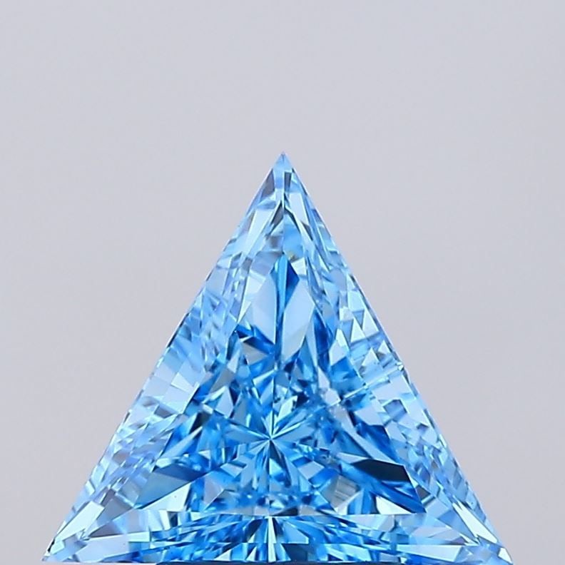 Loose Diamond - TRIANGULAR 1.63ct Fancy Vivid Blue VS1 (1 of 1)