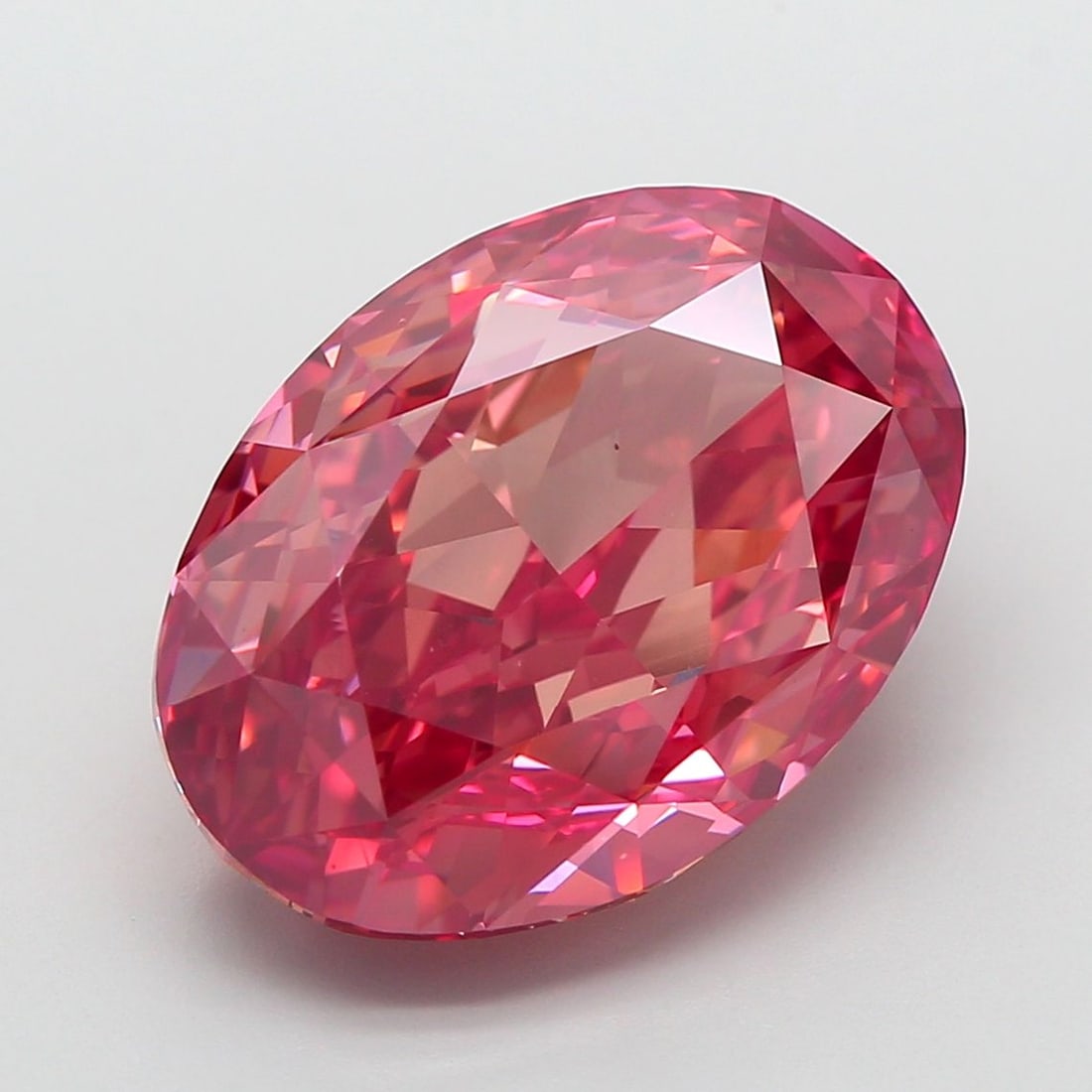 Loose Diamond - OVAL 10.58ct Fancy Vivid Pink VS2 (1 of 1)