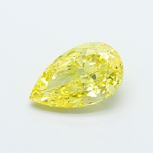 Loose Diamond - PEAR 1.08ct Fancy Intense Yellow VS2: Loose Diamond - PEAR 1.08ct Fancy Intense Yellow VS2 Source: This is a real non-mined Diamond that has been grown in a lab Shape: PEAR Carats: 1.08 Color: Fancy Intense Yellow Certification: IGI PLEAS