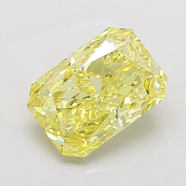 Loose Diamond - RADIANT 3.0ct Fancy Intense Yellow VS1: Loose Diamond - RADIANT 3.0ct Fancy Intense Yellow VS1 Source: This is a real non-mined Diamond that has been grown in a lab Shape: RADIANT Carats: 3.0 Color: Fancy Intense Yellow Certification: IGI V