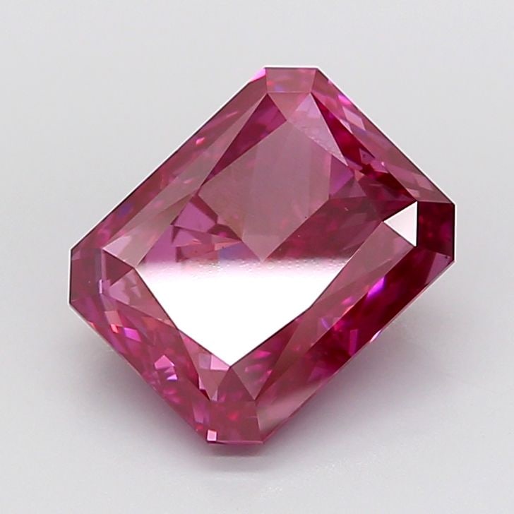 Loose Diamond - RADIANT 5.64ct Fancy Vivid Pink VS1 (1 of 1)