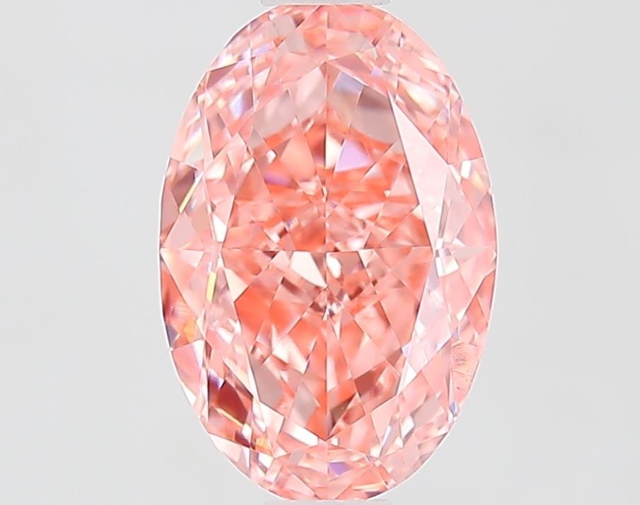 Loose Diamond - OVAL 1.57ct Fancy Vivid Pink VVS2: Loose Diamond - OVAL 1.57ct Fancy Vivid Pink VVS2 Source: This is a real non-mined Diamond that has been grown in a lab Shape: OVAL Carats: 1.57 Color: Fancy Vivid Pink Certification: IGI Video: