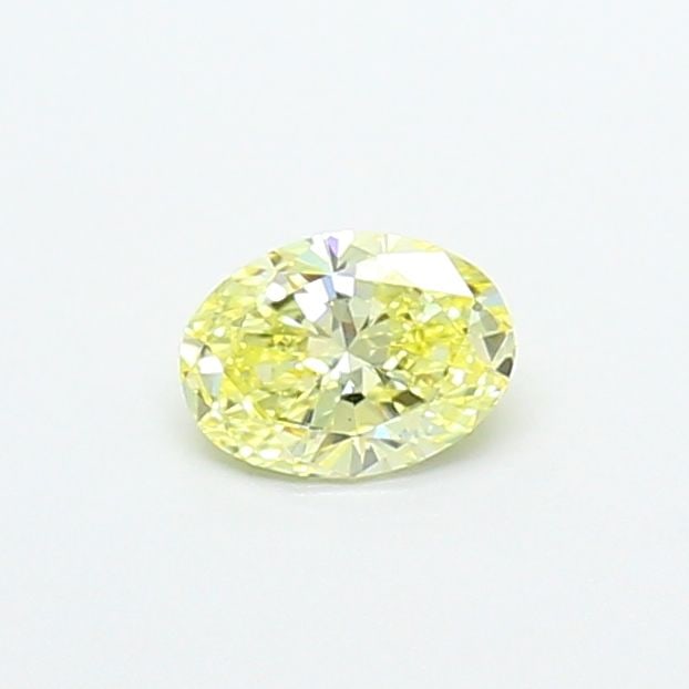 Loose Diamond - OVAL 0.35ct Fancy Yellow VS2: Loose Diamond - OVAL 0.35ct Fancy Yellow VS2 Source: This is a real non-mined Diamond that has been grown in a lab Shape: OVAL Carats: 0.35 Color: Fancy Yellow Certification: IGI PLEASE NOTE: Framed, 