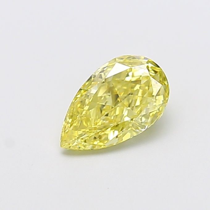 Loose Diamond - PEAR 1.08ct Fancy Intense Yellow VVS2: Loose Diamond - PEAR 1.08ct Fancy Intense Yellow VVS2 Source: This is a real non-mined Diamond that has been grown in a lab Shape: PEAR Carats: 1.08 Color: Fancy Intense Yellow Certification: IGI Vide