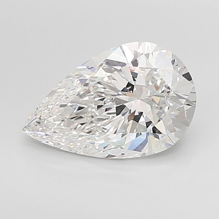 Loose Diamond - PEAR 3.6ct E VVS2: Loose Diamond - PEAR 3.6ct E VVS2 Source: This is a real non-mined Diamond that has been grown in a lab Shape: PEAR Carats: 3.6 Color: E Clarity: VVS2 Certification: IGI Video: