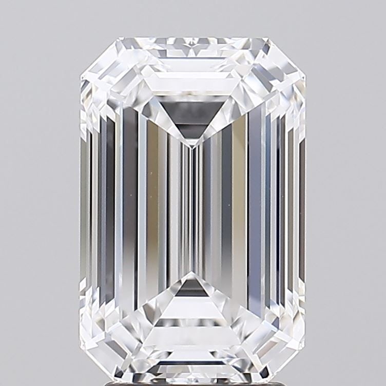 Loose Diamond - EMERALD 3.8ct D FL: Loose Diamond - EMERALD 3.8ct D FL Source: This is a real non-mined Diamond that has been grown in a lab Shape: EMERALD Carats: 3.8 Color: D Clarity: FL Certification: IGI Video:
