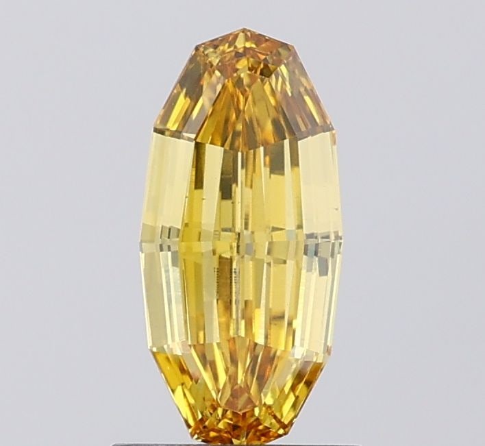 Loose Diamond - OTHER 1.05ct Fancy Intense Yellow VS1: Loose Diamond - OTHER 1.05ct Fancy Intense Yellow VS1 Source: This is a real non-mined Diamond that has been grown in a lab Shape: OTHER Carats: 1.05 Color: Fancy Intense Yellow Certification: IGI Vid