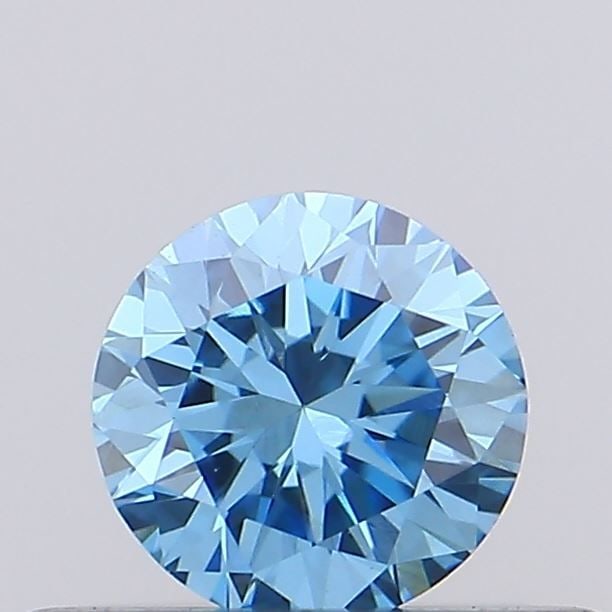 Loose Diamond - ROUND 0.27ct Fancy Vivid Blue VVS2: Loose Diamond - ROUND 0.27ct Fancy Vivid Blue VVS2 Source: This is a real non-mined Diamond that has been grown in a lab Shape: ROUND Carats: 0.27 Color: Fancy Vivid Blue Certification: IGI Video: