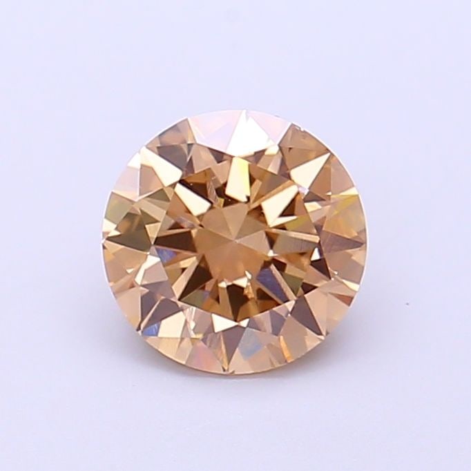 Loose Diamond - ROUND 1.11ct Fancy Light Brown VS2: Loose Diamond - ROUND 1.11ct Fancy Light Brown VS2 Source: This is a real non-mined Diamond that has been grown in a lab Shape: ROUND Carats: 1.11 Color: Fancy Light Brown Certification: IGI Video: